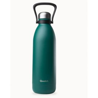 Botella QWETCH Isotérmica inox 1500ml Verde Esmeralda